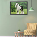 5D Diamond Painting Animal Full Round Drill DIY Wall Art Mosaic Kit Home Pi