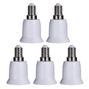 25pcs E14 to E27 Base Screw Light Lamp Bulb Holder Adapter Socket Converter