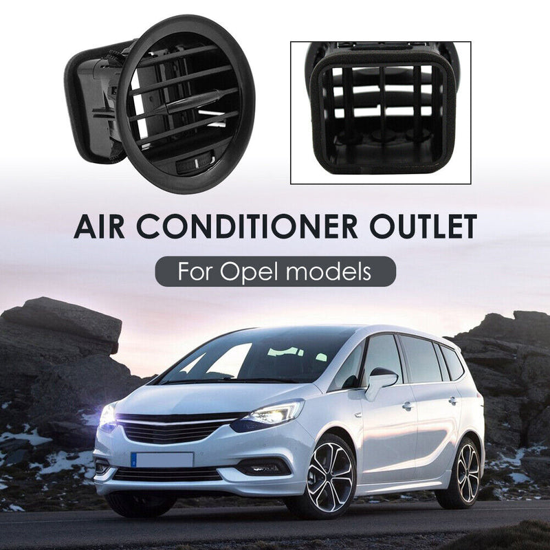 Car Indoor Dashboard Air Vent Nozzle Grille for Opel Corsa D 13417363 Black