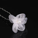 Flower Wedding Accessories Bridesmaid Clip Crystal Comb Bridal Hair Pins