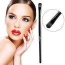 1pc Black Wooden Handle Cosmetic Brush Durable Makeup Brush Beauty Kit (Lip