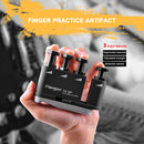 Flanger Piano Finger Trainer Exerciser Guitar Finger Strength Tool (Black) Newly