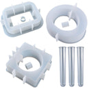 Silicone Molds for Flower Rose Vase Epoxy Casting DIY Mould Art Crafts (A)