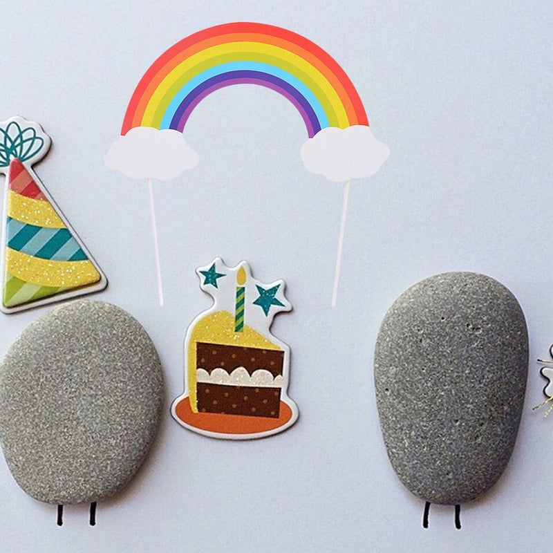 Decoration Party Supplies Large Cake Topper Birthday Cake Decoration Rainbow