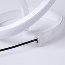 LED Spiral Table Lamp USB Height Adjustable Bedside Lamp (White Light)