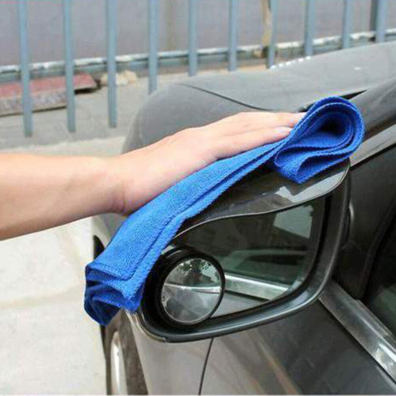 5pcs/set Soft Cloths Microfiber Cleaning Towel Duster Car Wash Towel 10x10 inch