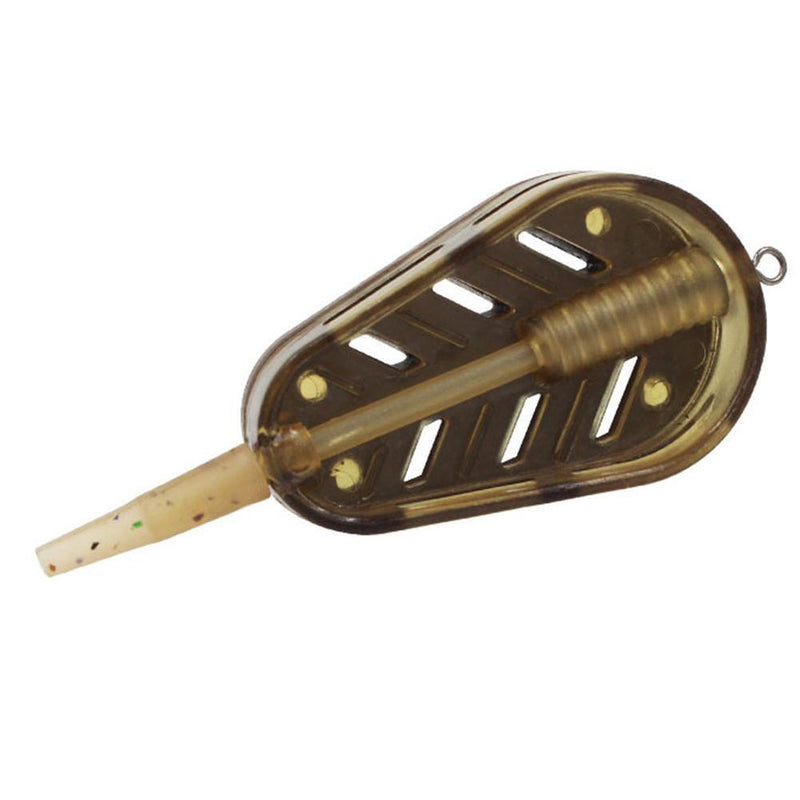 Carp Fishing Bait Cage Lure Holder Explosion Hooks Basket Method Feeder (50g)