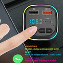 1X Car Wireless Bluetooth Compatible Transmitter Player Charger Adapter Car H9Z9