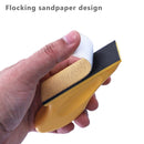 Sander Kit Backing Polishing Pad Hand Sanding Disc Grinding Block with Sandpaper