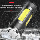 COB Flashlight Multi Function Work Light Rechargeable Portable Flashlight