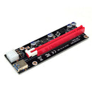USB 3.0 Mini PCIE Riser SATA 16X PCIE PC Adapter Card Power Cable (6 Pin)