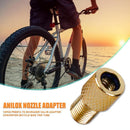 10pcs Bicycle Valve Adapters Presta to Schrader Converters Bike Pump Connectors