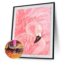Diamond Painting Pink Bird Full Round Drill Handmade Gift Home Art Decoration