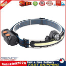 Sensor LED Headlight COB USB Headlamp Camping Riding Head Torch (W678-5) Newly