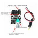 ZK-502L Dual Channel Digital Power Amplifier Board Wireless BT5.0 Stereo Amp