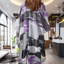 Salon Antistatic Hairdresser Apron Waterproof Dustproof Hair Cut Capes (A) Newly