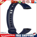 Silicone Wristwatch Band Strap for Huawei Honor 3 Smart Bracelet(Dark Blue)