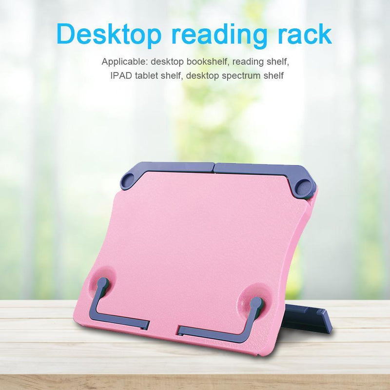 Folding Books Reading Stand Shelf Desk Music Score Recipe Tablet Holder Newly
