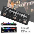 Multi Effects Guitar Pedal,Cube Baby Guitar Multi Effects Multi Pedal U6X9 B3Z2