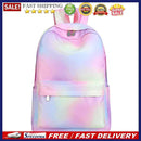 Gradient Women Waterproof Backpacks Girls Travel Big Capacity Shoulder Bags