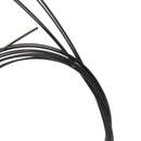 2 Sets Strings Nylon Black Transparent Replacement Part for Ukulele Guitar Newly