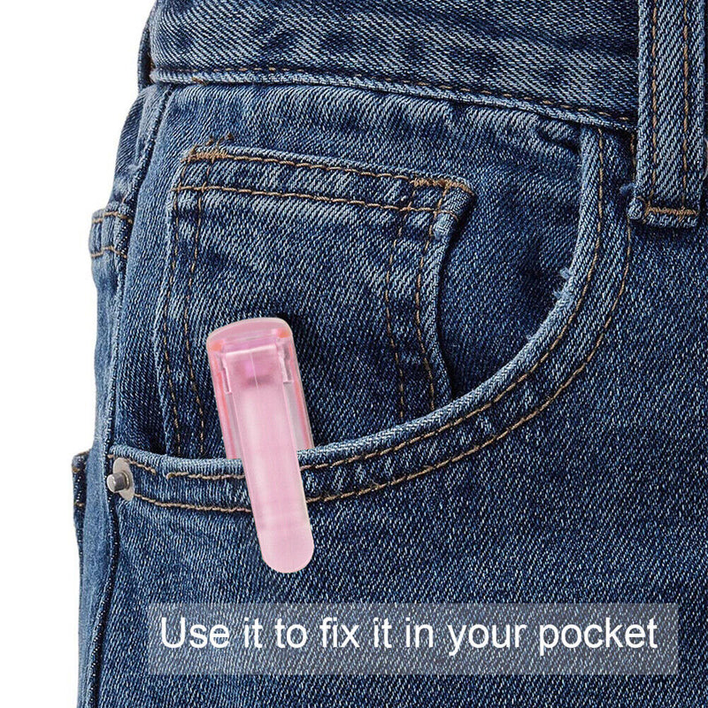 Mini LED EDC Flashlight Fishing Camping Emergency Keychain Lights (Pink) Newly