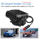 12V/24V Portable Electric Car Heater Air Cooler Demister Defroster Heating Fan