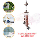 Butterfly Wind Chimes Gifts for Mom Windchimes Outdoor Decorations with S Hook