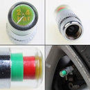 Car Monitor Air Alert Sensor Indicator Tire Gauge Stem Caps Air Pressure Valve