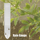 Transparent Measurement Rain Water Gauge Outdoor Garden Ground Rain Gauge Device