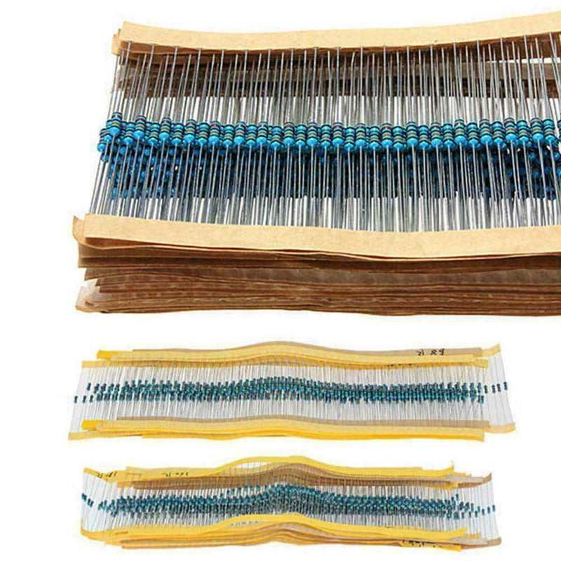 600PCS 30 Values 1/4W 1% Metal Film Resistors Resistance Set Kits Z1K8