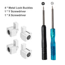 Repair Screwdrivers JoyCon Replacement Lock Buckles Metal For Nintendo Switch
