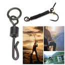 European Fishing Hooks with Screw Fishhooks Ocean River Lake Fishing Accessories