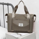 Travel Bag Folding Sports Bag Extra Expansion Women Storage Bag Luggage Strap