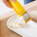 Safe Banana Slicer DIY Fruit Tools Ham Sausage Chunking Creative Gadgets