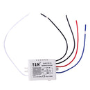Wireless ON/OFF 1 Ways 220V Lamp Remote Control Switch Receiver Transmitter