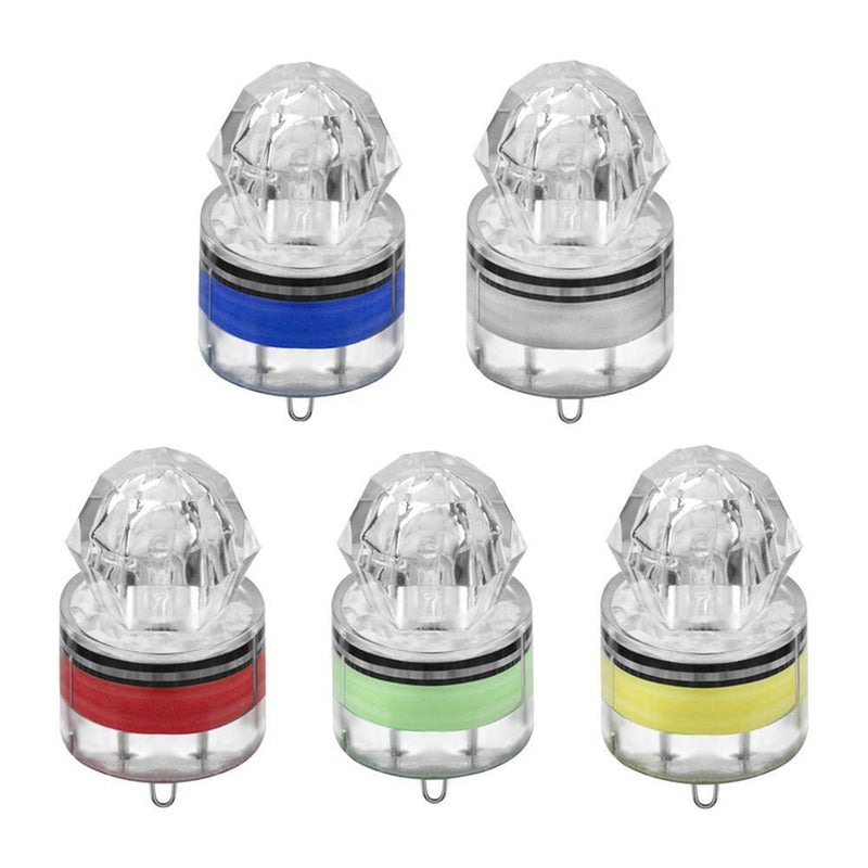 LED Fish Finding Trap Lamp Night Fishing Attracts Lure Bait Lights (White)