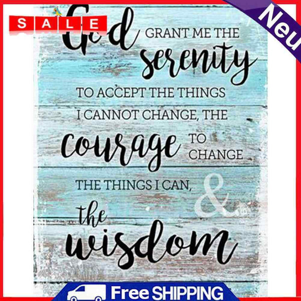 Letter Diamond Painting 5D DIY Full Square Drill Embroidery Cross Stitch Mosaic