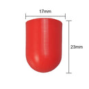 Silicone Road Bike Derailleur Shift Brake Lever Protector Cover Cap (Red)