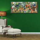 5D Diamond Painting Animal Party Full Square Rhinestone DIY Home Decoration Gift