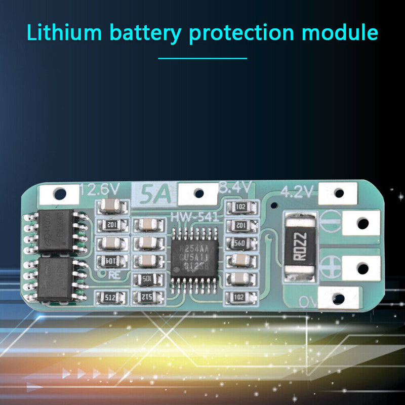 HW-541 3S 5A Li-ion Lithium Battery Charger Protection Board 18650 PCB PCM Newly