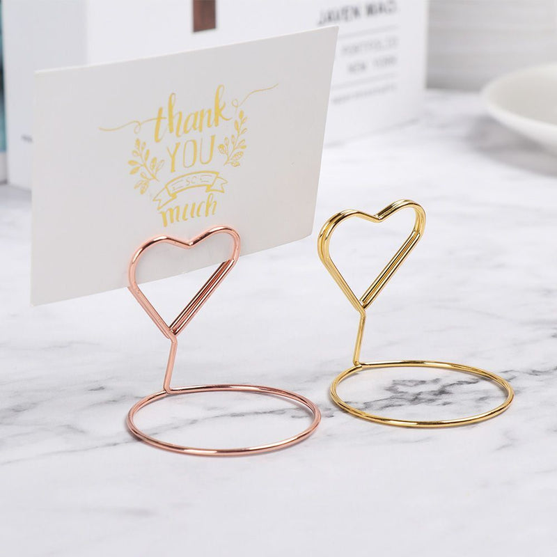 Desktop Decoration Clamps Stand Photos Clips Table Numbers Holder Place Card