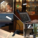 Adjustable Clip Reading Light Eye Protection LED with 3 Brightness Levels