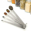 11.5*1.5cm Measuring Spoons Steel Mini Set Smidgen Pinch Dash J5Q6 ZAA 5 J5V2