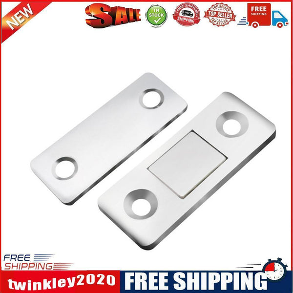 1 Set Magnetic Cabinet Catches Magnet Door Stops Concealed Closet Closer