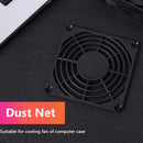 80mm 120mm Plastic PC Case Fan Grills Dust Filter for Desktop Computer Pack of 5