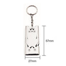 Portable Stainless Steel Three-Pipe Emergency Survival Whistle Outdoor Equipment