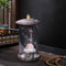 Unique Tea House Crafts Purple Sand Dragon Backflow Incense Sticks Smoking