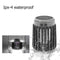Solar Anti Insect Repeller Lamp Bug Waterproof Outdoor USB Light (Black) Newly