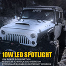 2 Inch Auto lamp Flood Spot Lights Work Light Bar Driving Lamp LED Car Light